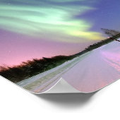 Polarlicht Poster (Ecke)