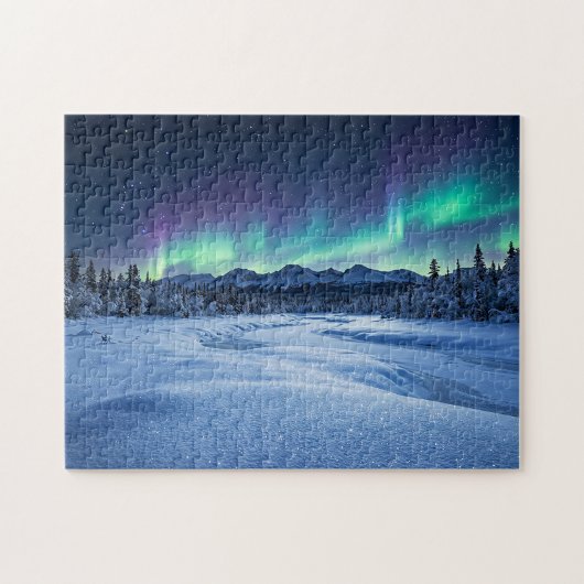 Polarlicht Puzzle (Horizontal)