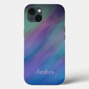 Polarlichter Aurora Borealis Nacht Personalisiert Case-Mate iPhone Hülle