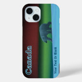 Polarlichter Case-Mate iPhone Hülle (Rückseite)