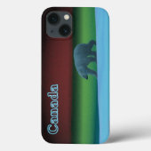 Polarlichter Case-Mate iPhone Hülle (Rückseite)