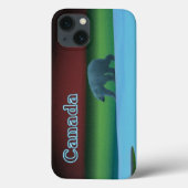 Polarlichter Case-Mate iPhone Hülle (Rückseite)