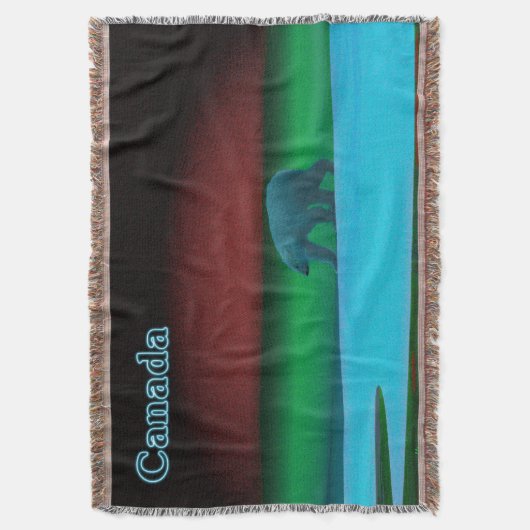 Polarlichter Decke (Vorderseite Vertikal)