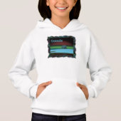 Polarlichter Hoodie (Vorderseite)