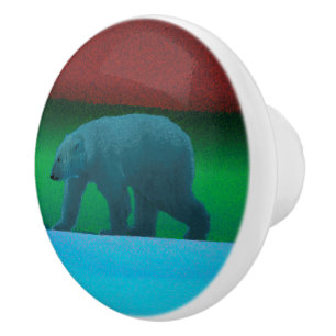 Polarlichter Keramikknauf
