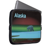 Polarlichter Laptopschutzhülle (Vorne Rechts)