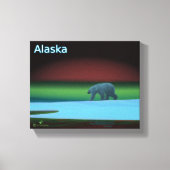 Polarlichter Leinwanddruck (Vorderseite)