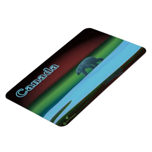 Polarlichter Magnet (Linke Seite)