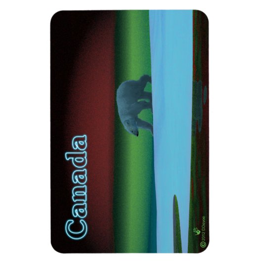 Polarlichter Magnet (Vertikal)