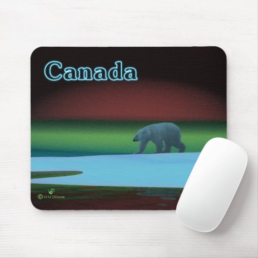 Polarlichter Mousepad (Mit Mouse)