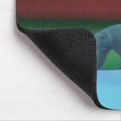 Polarlichter Mousepad (Ecke)