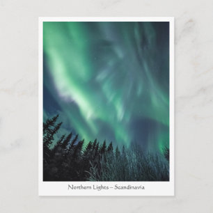 Polarlichter Postkarte