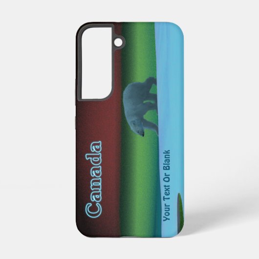 Polarlichter Samsung Galaxy Hülle (Rückseite)