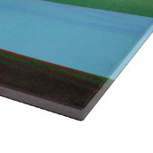 Polarlichter Schneidebrett (Ecke)