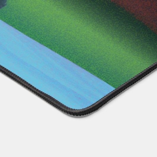 Polarlichter Schreibtischunterlage (Ecke)