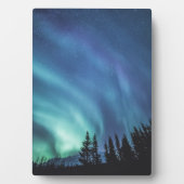 Polarlichtnaturfotografie Fotoplatte (Vorderseite)