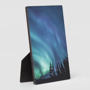 Polarlichtnaturfotografie Fotoplatte