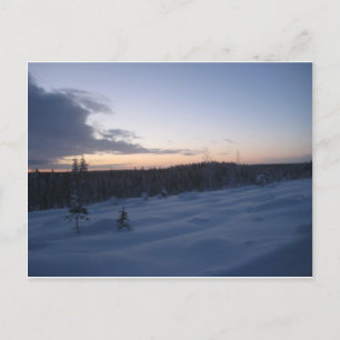 Polarnacht Postkarte