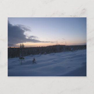 Polarnacht Postkarte