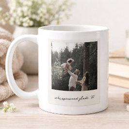 Polaroid-Foto-Kaffeetasse | Individuelle Vintage-K Kaffeetasse