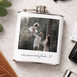 Polaroid Foto-Trinkflasche | Individuelle Vintage Flachmann