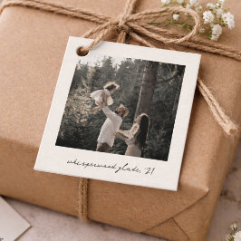 Polaroid-Fotogeschenkanhänger | Individuelle Vinta Geschenkanhänger