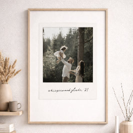 Polaroid-Fotoplakat | Individuelle Vintage-Retro-K Poster