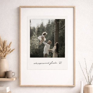 Polaroid-Fotoplakat   Individuelle Vintage-Retro-K Poster