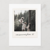 Polaroid Photo Postcard | Custom Vintage Retro Art Postkarte (Vorderseite)