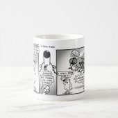 Polarplexities Cartoon-Streifen Kaffeetasse (Mittel)