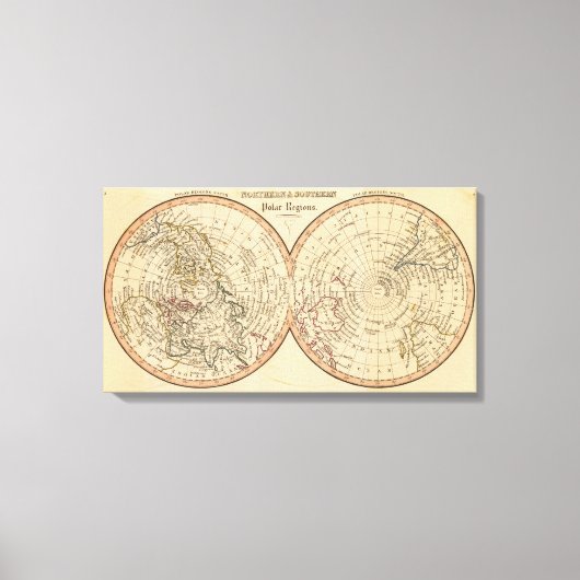 Polarregionen Leinwanddruck (Vorderseite)