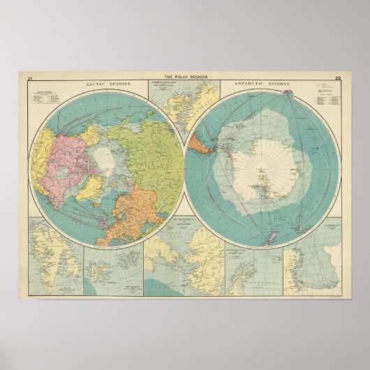 Polarregionen Poster (Vorne)