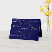 Polarstern Karte (Gelbe Blume)