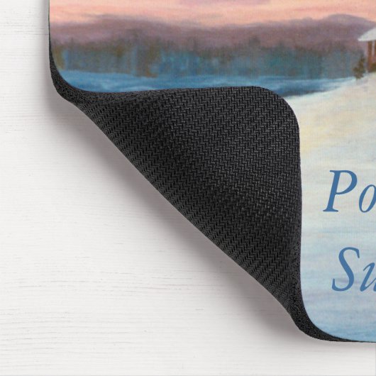 Polarstern-Sonnenuntergang Mousepad (Ecke)