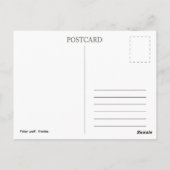 Polarwolf. Postkarte (Rückseite)