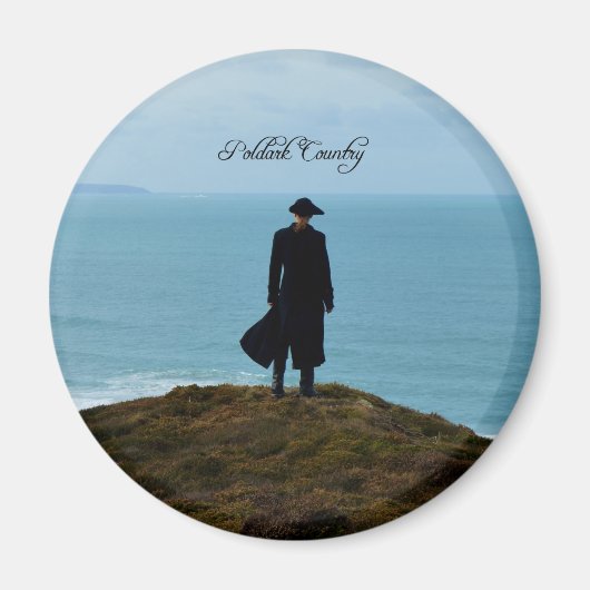 Poldark Country Foto Cornwall England Magnet (Vorne)