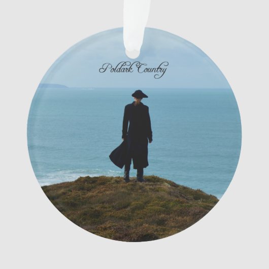 Poldark Land-Foto Cornwall England Ornament (Vorderseite)