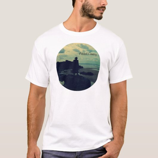 Poldark Land-Foto Cornwall England T-Shirt (Vorderseite)