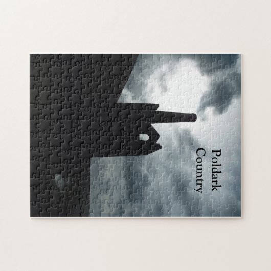 Poldark Land Wheal Coates Bergwerk Cornwall Puzzle (Horizontal)