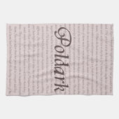 Poldark Zitat Geschirrtuch (Horizontal)