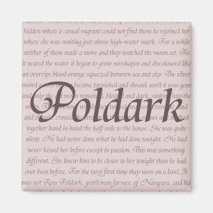 Poldark Zitat Magnet