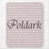 Poldark Zitat Mousepad (Vorne)