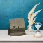 Polder mit Mills bei Overschie Fotoplatte (InSitu)