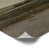 Polder mit Mills bei Overschie Poster (Ecke)