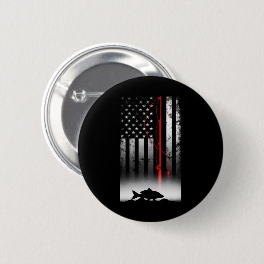 Pole-amerikanische Flagge für Patriotik Button (Vorne & Hinten)