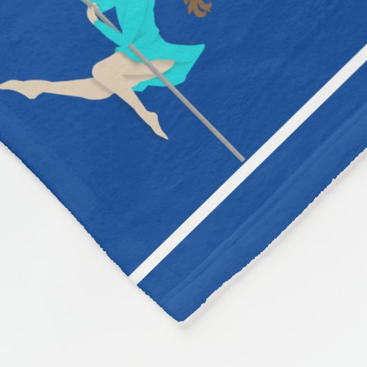 Pole Fitness Fleecedecke (Ecke)