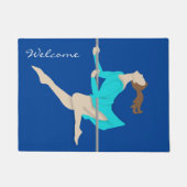 Pole Fitness Fußmatte (Vorderseite)