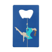 Pole Fitness Geldbeutel Flaschenöffner (Rückseite)