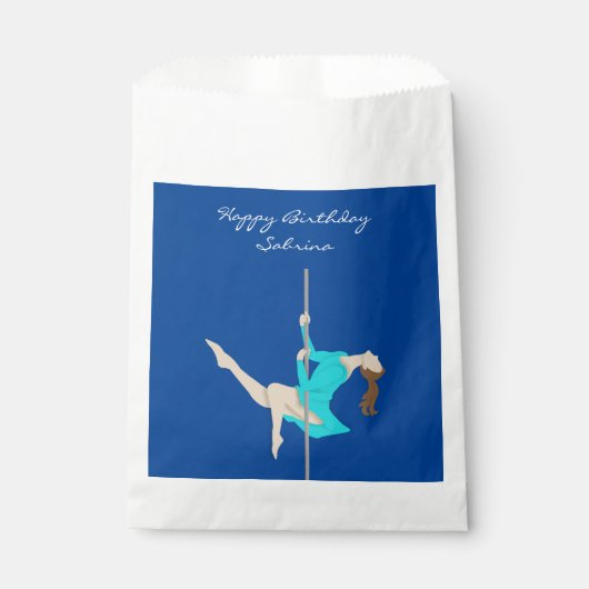 Pole Fitness Geschenktütchen (Vorderseite)