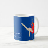 Pole Fitness Kaffeetasse (VorderseiteRechts)